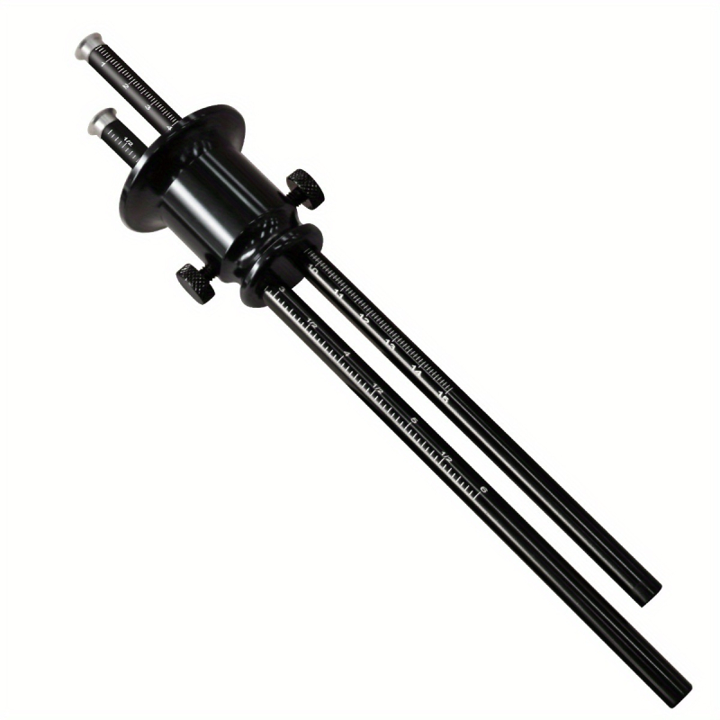 Европейски стил дървообработващ инструмент за чертане, метрична и имперска система, двойно острие за дюбели