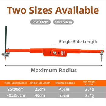 Дърводелски компас и маркиращ измервател; неръждаема стомана; за прецизно маркиране и чертане; тип: калибър