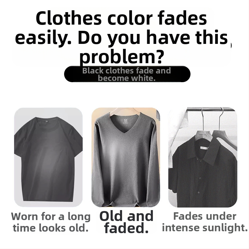 Таблети за черни дрехи за боядисване и освежаване – таблетки за пране, 2 кг+ нето съдържание, OEM