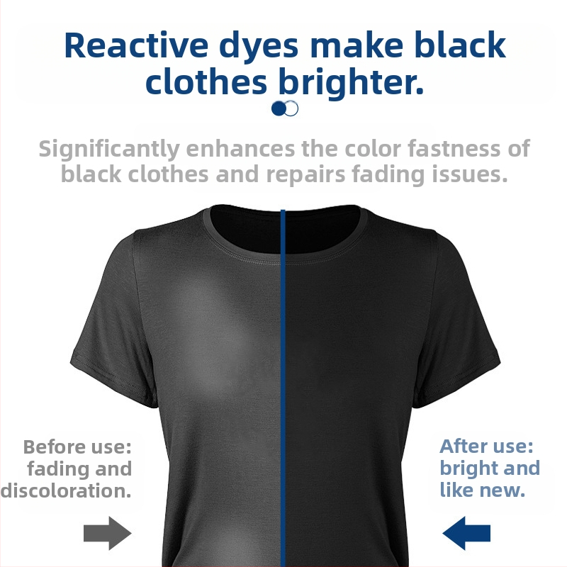 Таблети за черни дрехи за боядисване и освежаване – таблетки за пране, 2 кг+ нето съдържание, OEM