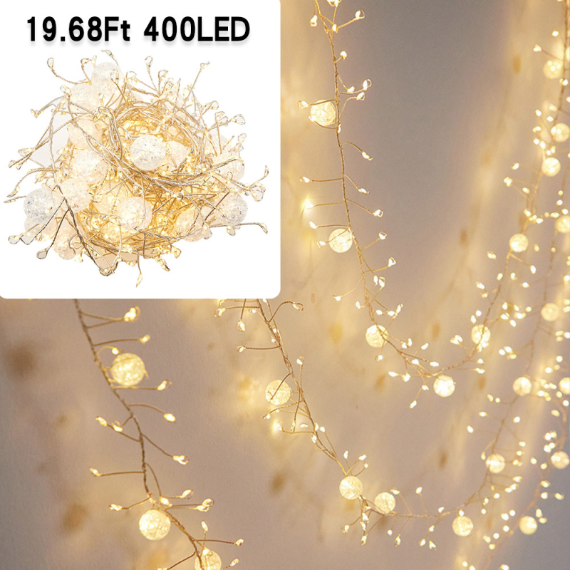 LED niz svjetala za unutarnju upotrebu, 400 LED, 8 načina, 24W, IP66