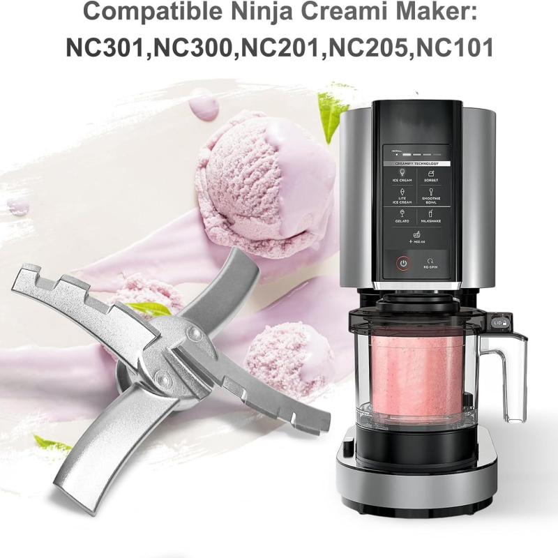 Ninja fagylaltkészítő csere vágófej NC500/NC201/NC300/NC301 – Prémium stílus, Egyszerű stílus; Anyag: Alapértelmezett elemek, Márka: Más