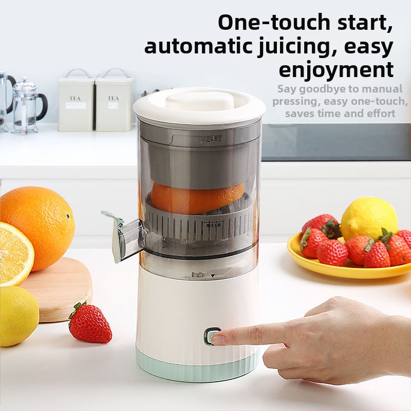 Преносим сокоизцеждател с 18000 об./мин, 150 W, вътрешен резервоар от неръждаема стомана, сваляща се батерия, капацитет до 400 мл