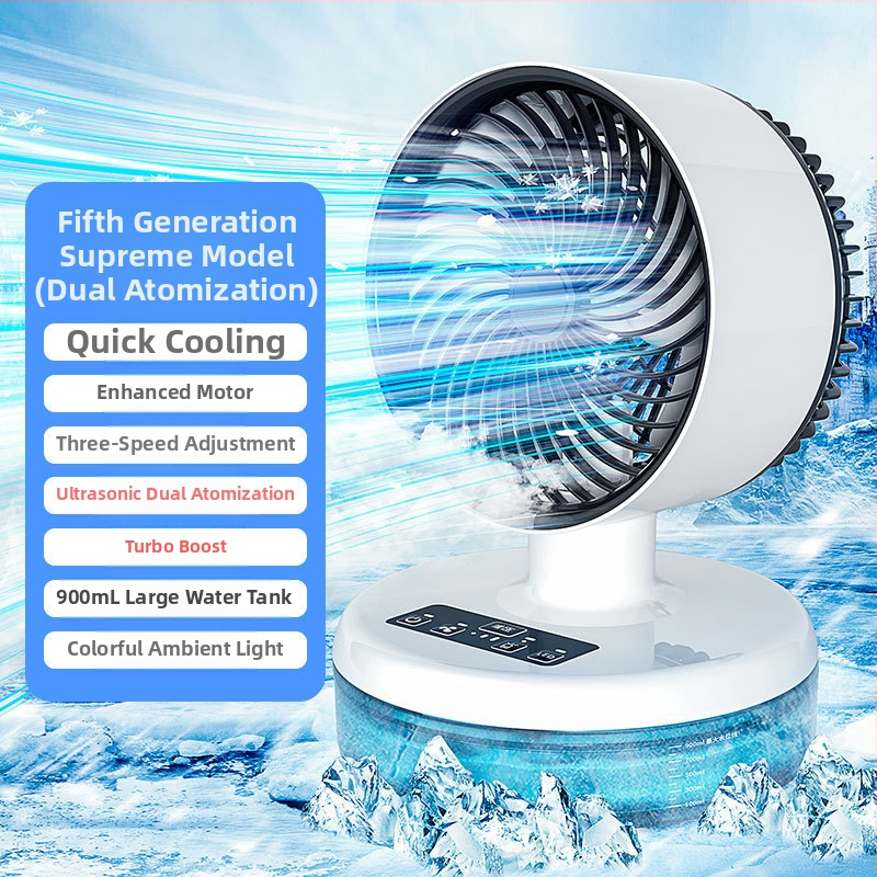 USB stalinis sulankstomas oro cirkuliacijos ventiliatorius, tylus turbinos dizainas, 3 greičiai, 21×21×32 cm