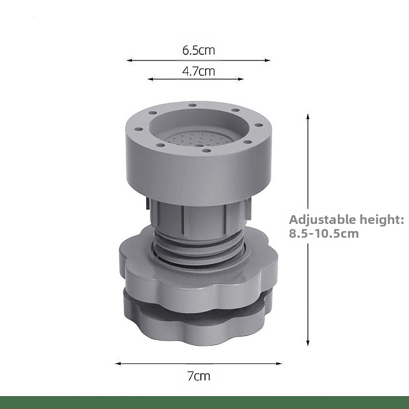 Skalbimo mašinos kojų kilimėlis, neslystantis, plastmasinis, vieno sluoksnio, nauja medžiaga, tinkamas namų ir viešbučių naudojimui