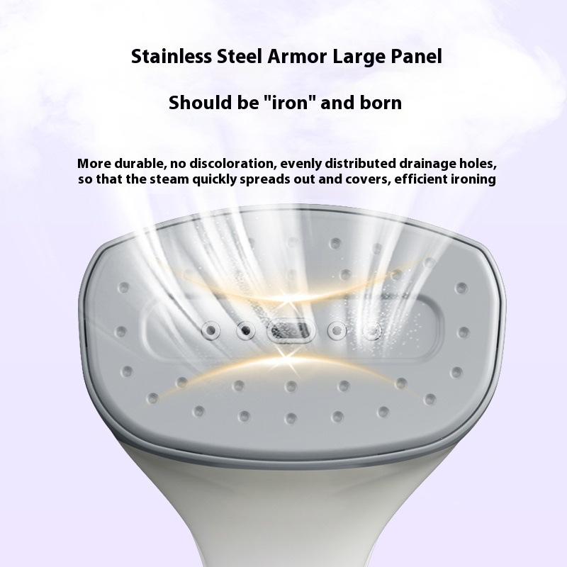 Portatīvs rokas tvaika gludināšanas iekārta drēbēm, 1000W, 111–240V AC, tilpums <0,8 L, mehāniskais režīms, vienfāzes vadība