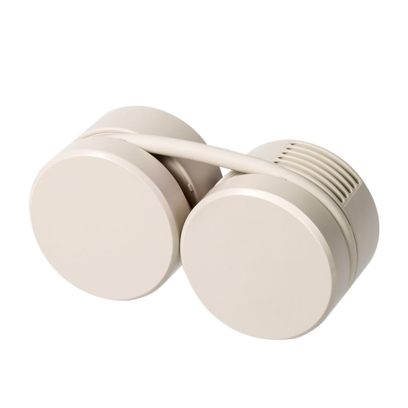 Висящ вентилатор за врата – USB портативен мини вентилатор с вградена батерия 1200–2000 mAh, безчетков двигател, 3 скорости, шум 60–70 dB