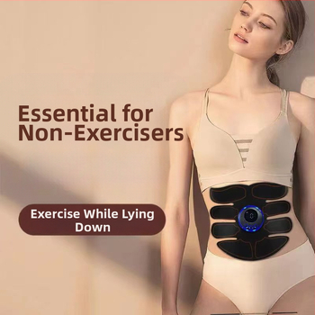 Išmanusis pilvo masažo ratas – sulankstomas, įkraunamas treniruoklis YY885 namų naudojimui