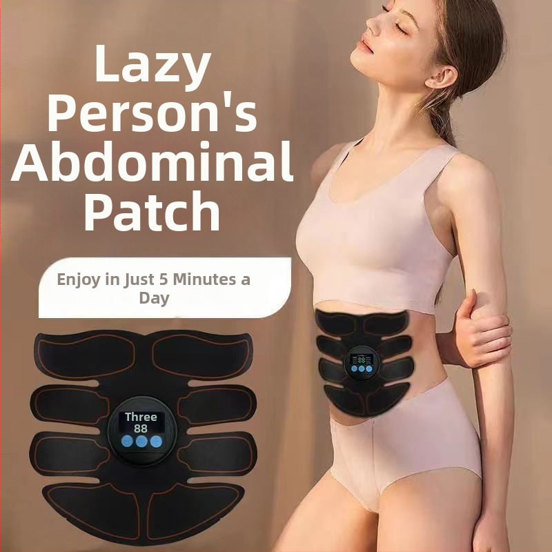 Išmanusis pilvo masažo ratas – sulankstomas, įkraunamas treniruoklis YY885 namų naudojimui