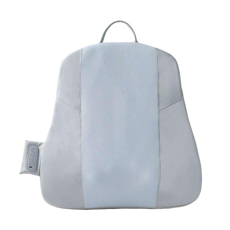 Juosmens ir nugaros masažo pagalvė su 2 masažo galvutėmis, minkymas, raudonosios šviesos šildymo kompresas, infraraudonųjų spindulių terapija, namų ir automobilio naudojimui