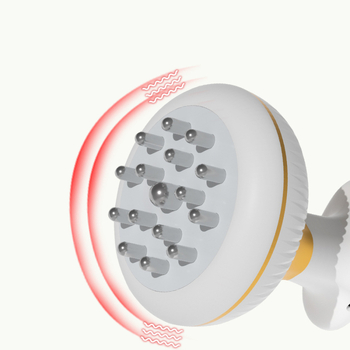 X1009 Nešiojamas elektrinės meridijanos masažas visam kūnui, įkraunamas, temperatūros kontrolė 55°C, be pakopų greitis, ABS korpusas, 1200mAh baterija