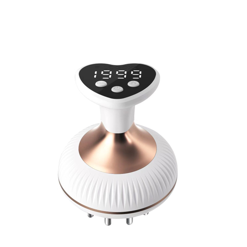 X1009 Nešiojamas elektrinės meridijanos masažas visam kūnui, įkraunamas, temperatūros kontrolė 55°C, be pakopų greitis, ABS korpusas, 1200mAh baterija