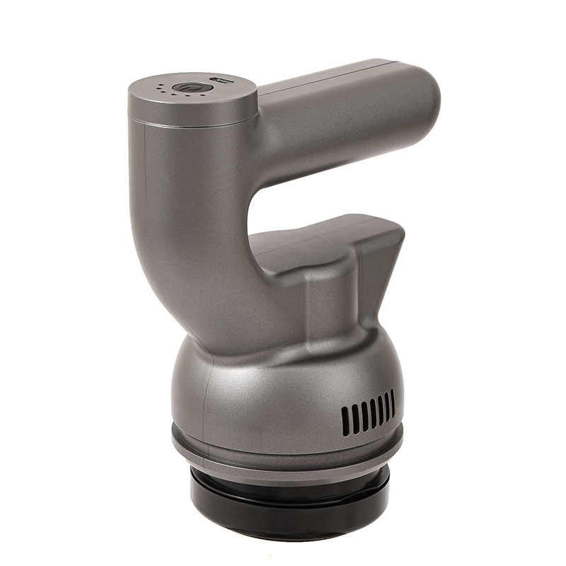 Kūno masažo įrenginys su 3 galvutėmis, įmontuota baterija 1200–2000 mAh, veikimo laikas 6–8 val., triukšmo lygis mažesnis nei 36 dB