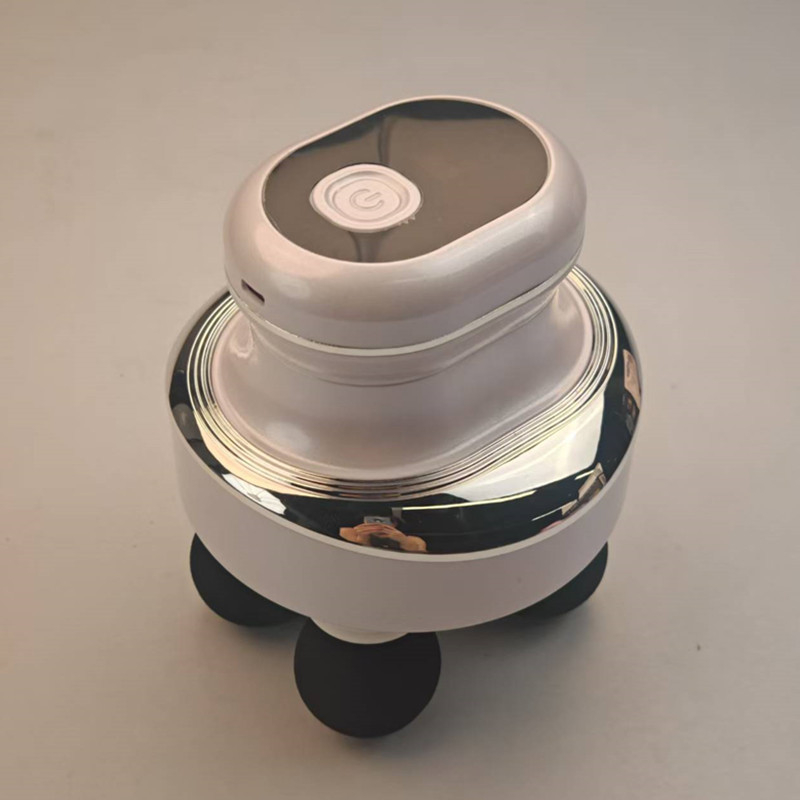 Elektrinis masažuoklis su keturiomis galvutėmis, brushless variklis, tylus darbas, 5+ režimai, įkraunama baterija 2000-4000 mAh, veikimo laikas 1-3 val