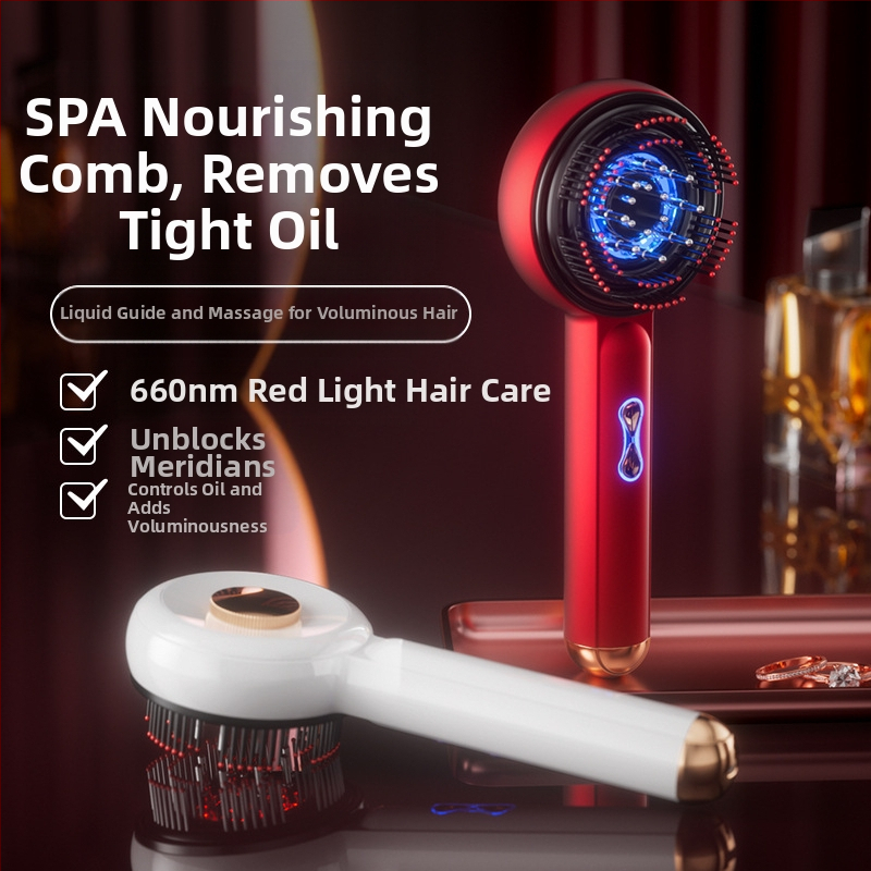 Масажна четка за скалпа и устройство за растеж на косата — XH марка, XH модел, ефективност: успокояване на скалпа, подходящо за всички сезони, универсална употреба