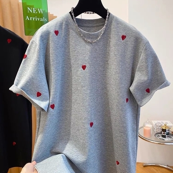 Γυναικεία T-shirt από chenille με ελαστάνη, μανίκια σε σχήμα κέρατο, μανίκια 3/4, στρογγυλός λαιμός, κανονικό μήκος