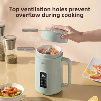 Mocha Health Pot A6 – неръждаема стомана, 1L, 220V, 500W, сензорно управление