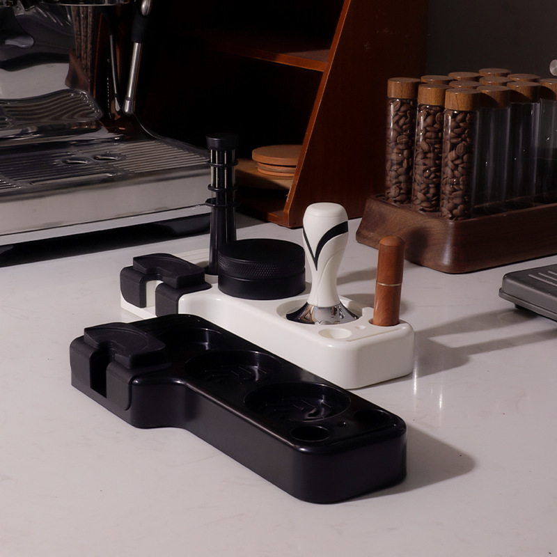 Eszpresszó kávéfőző kar tároló fogantyú tartó, modern minimalista stílus, alkalmas bárokhoz, éttermekhez és kávézókhoz