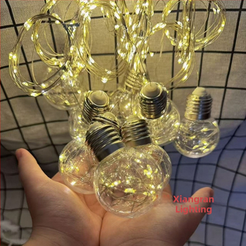 Κουρτινόφωτα με χαλκού καλώδιο, 300 LED, θερμό λευκό 2700K, τροφοδοσία USB, τηλεχειριστήριο, IP44