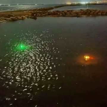 Saules enerģijas insektu slazda lampa zivju dīķim, ārā lietošanai, bez uzstādīšanas, LED apgaismojums, pārklājums līdz 10 m², elektriskais trieciens insektu iznīcināšanai, bez iebūvētas akumulatora