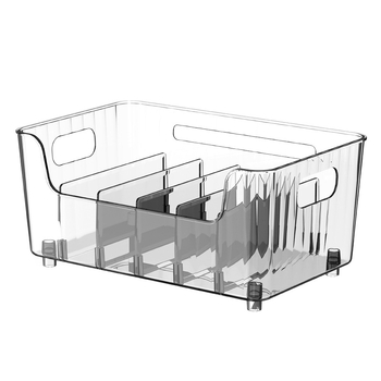 Οργανωτής αποθήκευσης μακιγιάζ, δύο-επίπεδο PET, στυλ με πλέγμα, επιτραπέζια αποθήκευση, φορητός