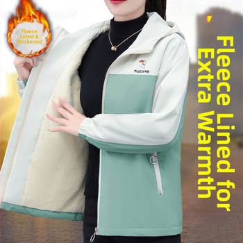 Παλτό με κουκούλα, χοντρό ύφασμα, φερμουάρ, μίγμα βισκόζη/πολυεστέρα 95%+, ευρεία γραμμή — Χειμώνας 2024