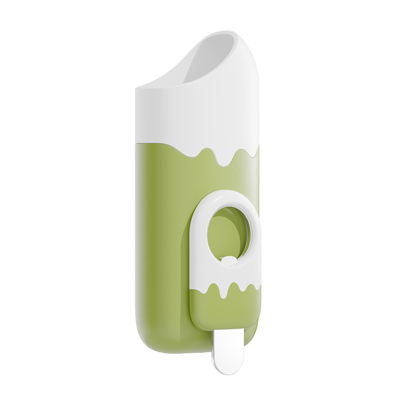 Mágneses falra szerelhető szívószál-tároló dupla funkciós üvegnyitóval – konyhai rendező (PP+PET)