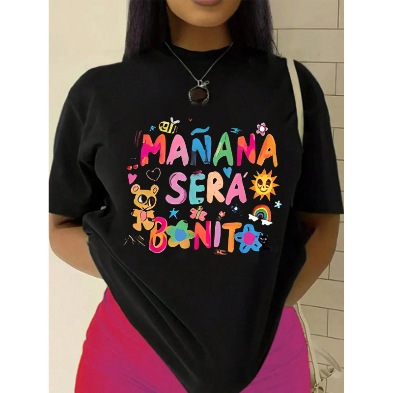 Póló – pamut, 3D hatású minta, városi/üzleti stílus, rövid ujjú, laza szabás