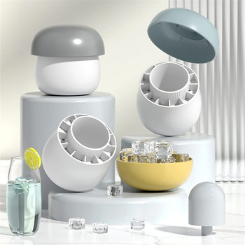 Δίσκος πάγου με φόρμα για θρυμματισμένο πάγο, εύκολη αποδέσμευση, προσαρμόσιμο λογότυπο, κυκλοφόρησε το 2024, μοντέρνος μινιμαλιστικός σχεδιασμός