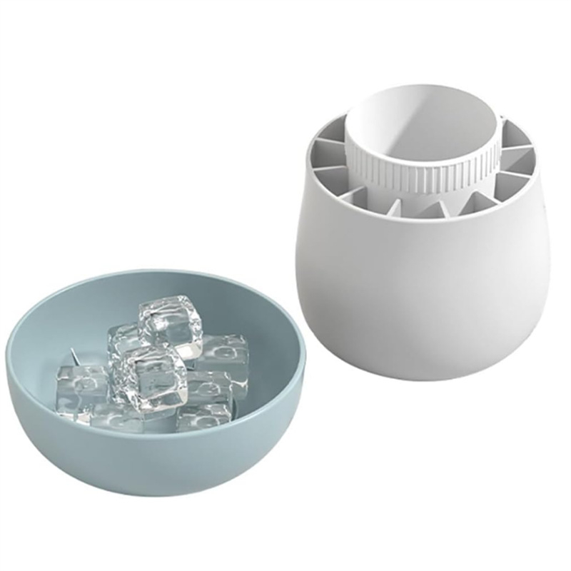 Jégkockatál tört jéghez, könnyű kioldás, testreszabható logó, 2024-es bevezetés, modern minimalista stílus