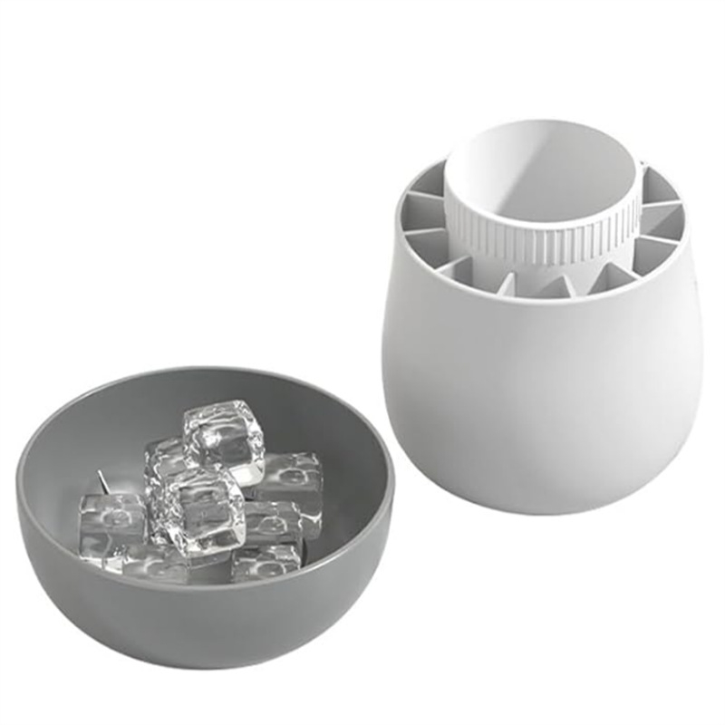 Jégkockatál tört jéghez, könnyű kioldás, testreszabható logó, 2024-es bevezetés, modern minimalista stílus