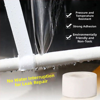 Ταινία επισκευής διαρροών σωλήνων – αυτοκόλλητο σφραγιστικό, αδιάβροχη, ισχυρή κόλλα; στυλ: μοντέρνο απλό; υλικό: άλλος; κυκλοφορία: 2025; αποθήκευση: ταξίδι