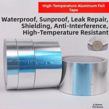 Лента от алуминиево фолио за барбекю — удебелена изолация, водонепропусклива, хартия от алуминиево фолио за ремонт на съдове
