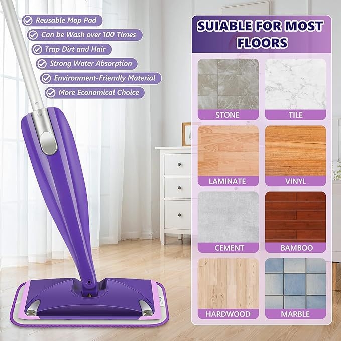 Mop audinys, skalbimo mikropluošto atsarginės kilpelės Swiffer WetJet