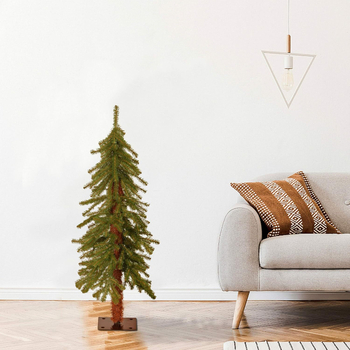 Τεχνητό Χριστουγεννιάτικο δέντρο σε σχήμα μολυβιού για βιτρίνα — Υλικό: Soft PVC; Διαδικασία κατασκευής: Injection molding; Μοντέλο: 34937256413; Μάρκα: Show artificial flowers