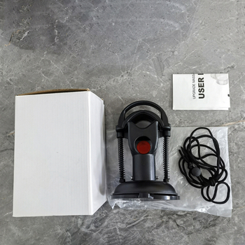 Masazo purkštuko laikiklis su siurbimo gaubtu fiksavimui ir kaklo raumenų atpalaidavimui • Brushless motor • 5 greičiai arba daugiau • 1 masažo galvutė • Be baterijos • Triukšmas mažiau nei 36 dB