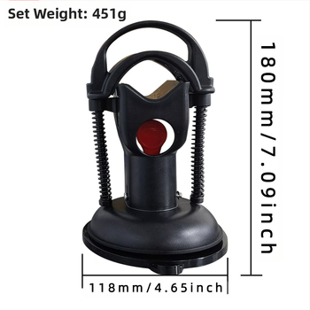 Masazo purkštuko laikiklis su siurbimo gaubtu fiksavimui ir kaklo raumenų atpalaidavimui • Brushless motor • 5 greičiai arba daugiau • 1 masažo galvutė • Be baterijos • Triukšmas mažiau nei 36 dB