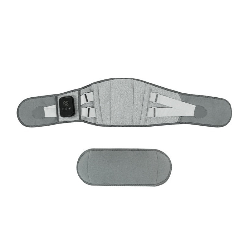 Įkraunama elektrinė šildymo masažo juosta liemeniui su vibracine karšto spaudimo funkcija, 45-65°C, 7.5W, 3.7V