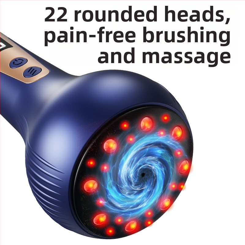 Устройство за вакуумен купинг с отрицателно налягане за масаж на меридиани, USB захранване, модел A700, температура 30–60°C, девет степени, ABS корпус