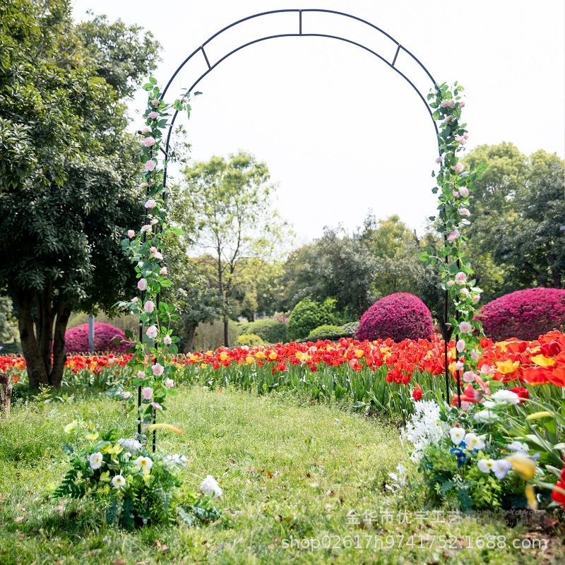 Арка за катерване от метал/ковано желязо, настолна, пасторална, 2 слоя, може да се комбинира