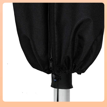 Κάλυμμα εξωτερικού χώρου για περιστρεφόμενη ραφιέρα ρούχων, 210D πολυεστέρας — προστασία από σκόνη και βροχή, κατάλληλο για αυλή και γραμμή πλυντηρίου, μοντέρνος μινιμαλιστικός σχεδιασμός