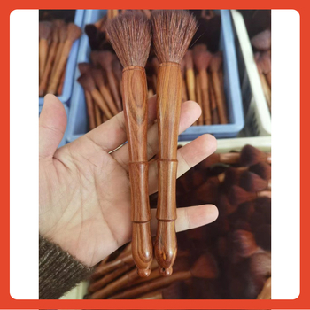 Ξύλινο σετ βούρτσας για τσάι και δίσκου τσαγιού – Κινέζικός σχεδιασμός, 500 τεμάχια, εκτύπωση λογότυπου περιλαμβάνεται, συσκευασία OPP