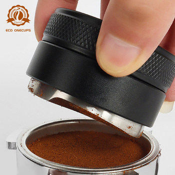 Nerūdijančio plieno kavos miltelių dozatorius, reguliuojamas aukštis, neslidus pagrindas, plokščias dugnas, lazeriu įgraviruotas logotipas (svoris: 182 g / 195 g / 218 g)