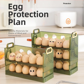 Κιβώτιο αποθήκευσης αυγών για την πλευρική πόρτα του Ψυγείου, πλαστικό, στρογγυλό, ανθεκτικό σε διαρροές, κατάλληλο για φούρνο μικροκυμάτων, χωρητικότητα έως 300 ml