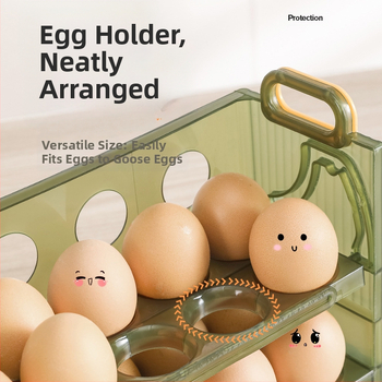Κιβώτιο αποθήκευσης αυγών για την πλευρική πόρτα του Ψυγείου, πλαστικό, στρογγυλό, ανθεκτικό σε διαρροές, κατάλληλο για φούρνο μικροκυμάτων, χωρητικότητα έως 300 ml