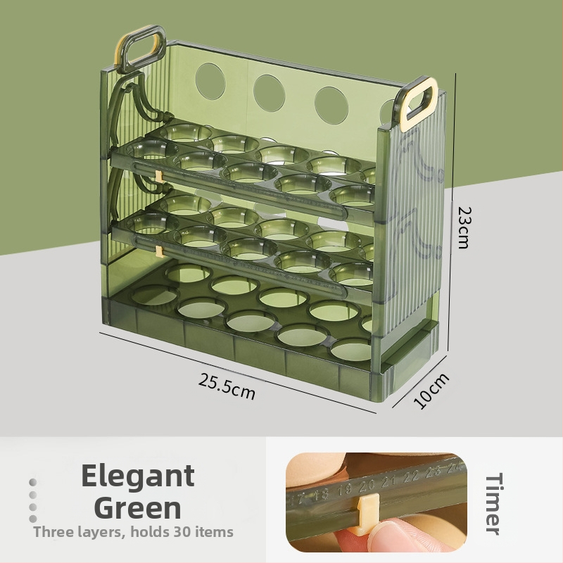 Κιβώτιο αποθήκευσης αυγών για την πλευρική πόρτα του Ψυγείου, πλαστικό, στρογγυλό, ανθεκτικό σε διαρροές, κατάλληλο για φούρνο μικροκυμάτων, χωρητικότητα έως 300 ml