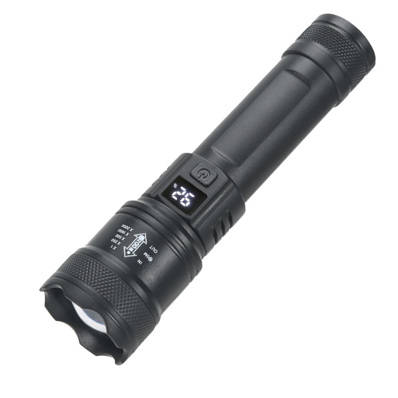 Multifunkcionalna baterijska svjetiljka s magnetskim bočnim osvjetljenjem, punjiva, 10W, 1200mAh, domet 100-200 m