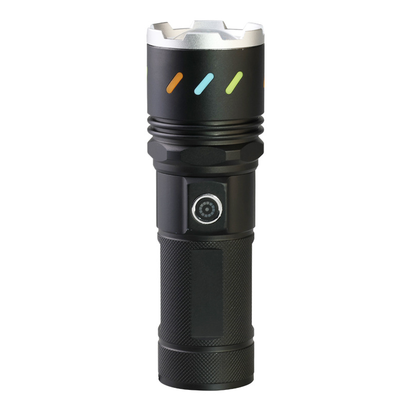 Xintu къмпинг лампа-фенер от алуминиева сплав, 4500mAh, 30W LED, телескопично увеличение, 360° въртене, ръчно зареждане