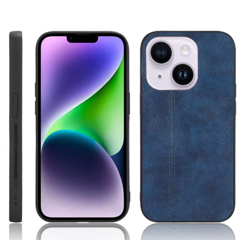 Peibin husă flip pentru iPhone 14 Pro Max – model cu imprimeu de vacă, piele sintetică, margine cu tratament uleios, stil business