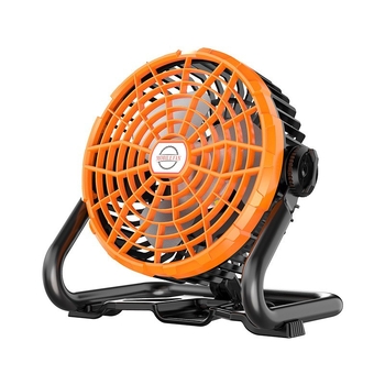 Настолен USB вентилатор с 3 лопатки, безчетков мотор, вградена батерия 2000–4000mAh, 3 скорости, тихо функциониране